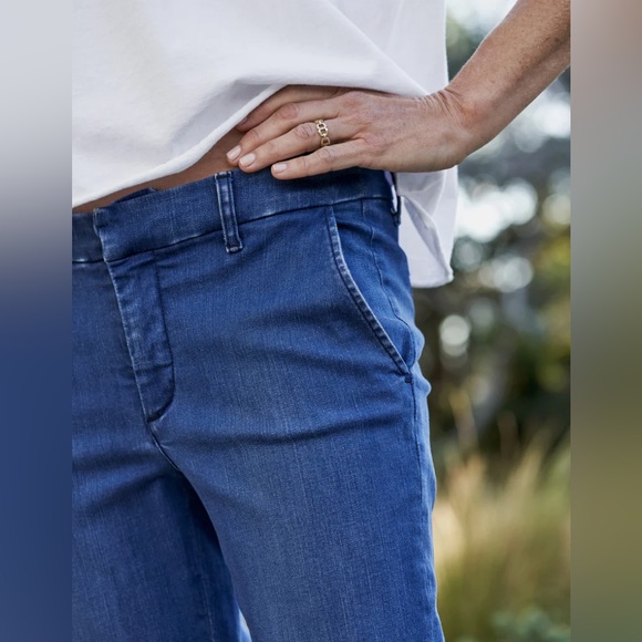 Frank & Eileen Wicklow Italian Chino Performance Denim Blue 1977 Wash 8 - Picture 3 of 16